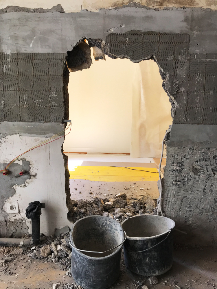 Umbau und Sanierung, Reiheneinfamilienhaus Basel